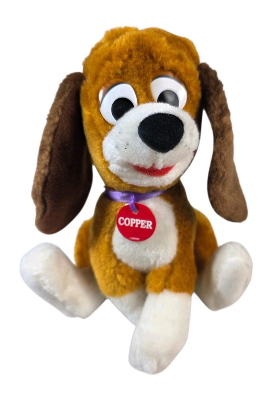 Walt Disney Classic Fox & the Hound Copper Plush 7" Exclusive For Video Release